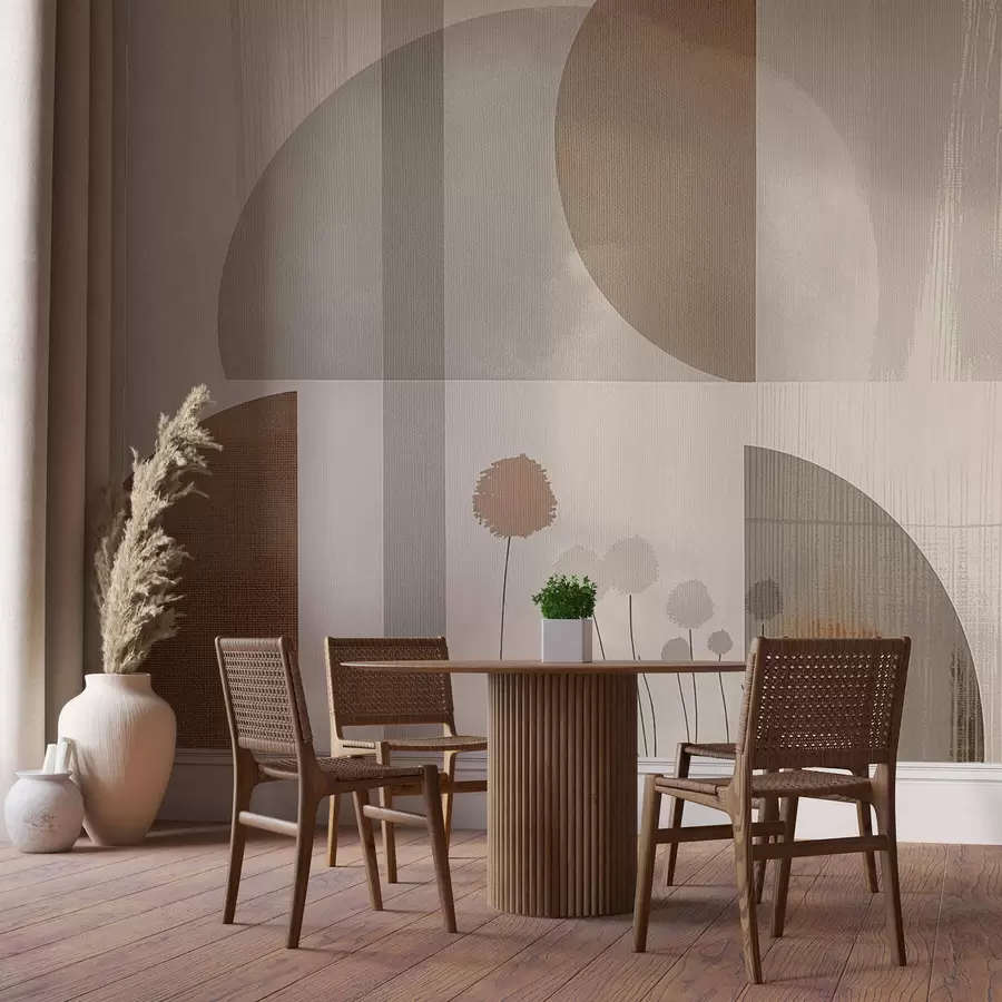 fototapet Flori și textură w09627