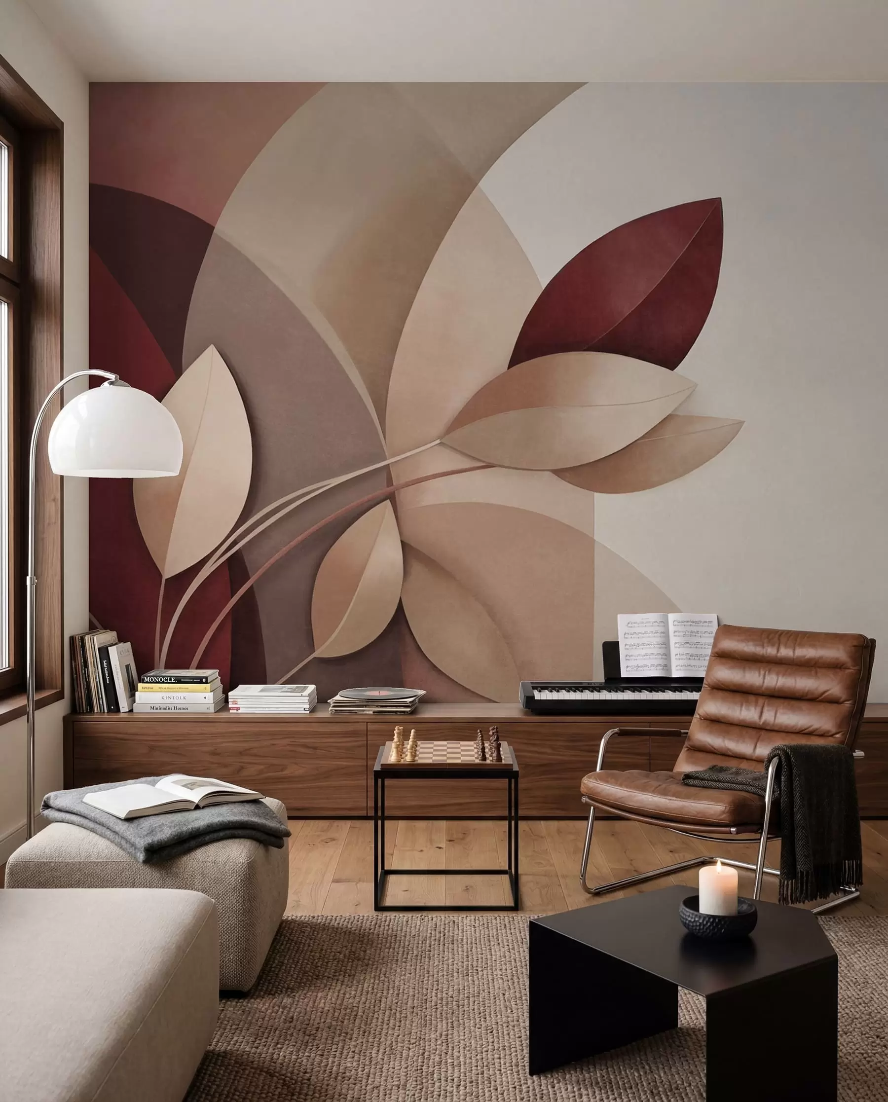 fototapet Arce botanice vișinii w09618