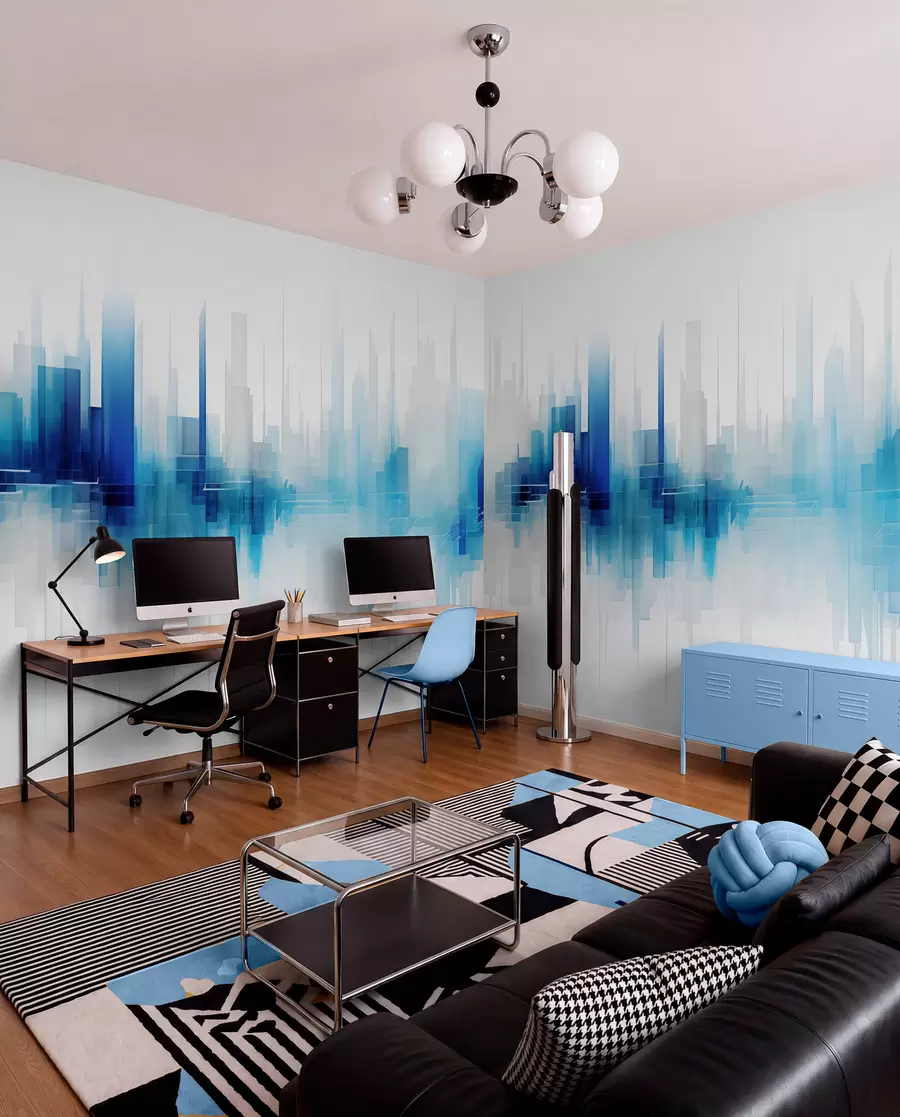 fototapet Respirație acuarelă w05172