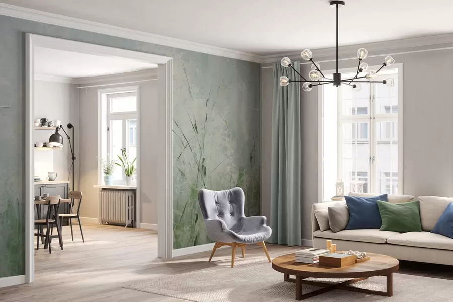 fototapet Luminozitatea ierbii w05176