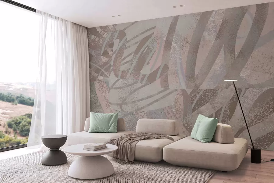 fototapet artă abstractă contemporană w05068