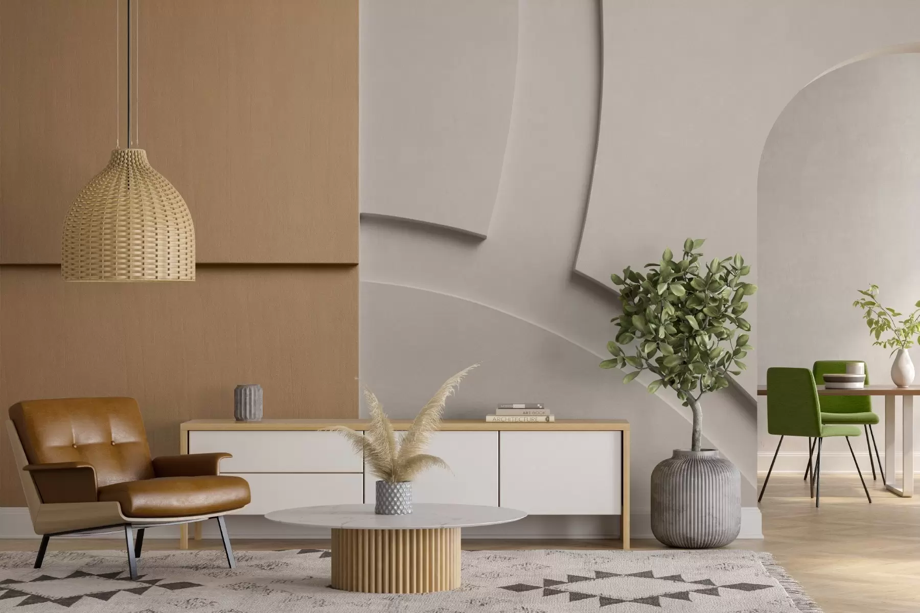 fototapet Compoziție abstractă w05205