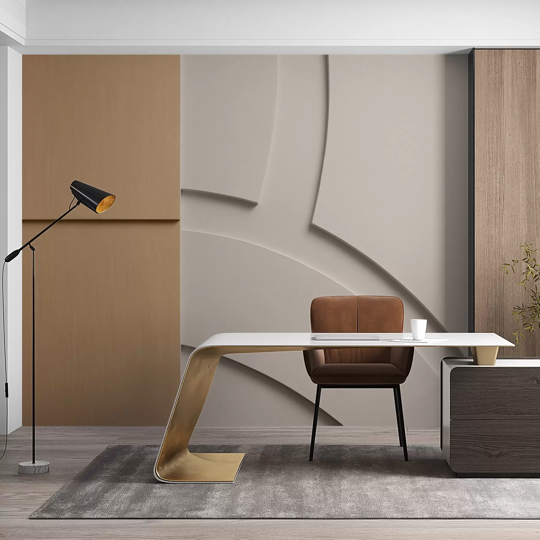 fototapet Compoziție abstractă w05205