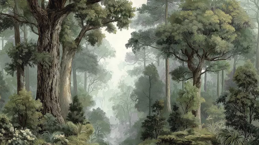 fototapet Pădure de foioase w05196