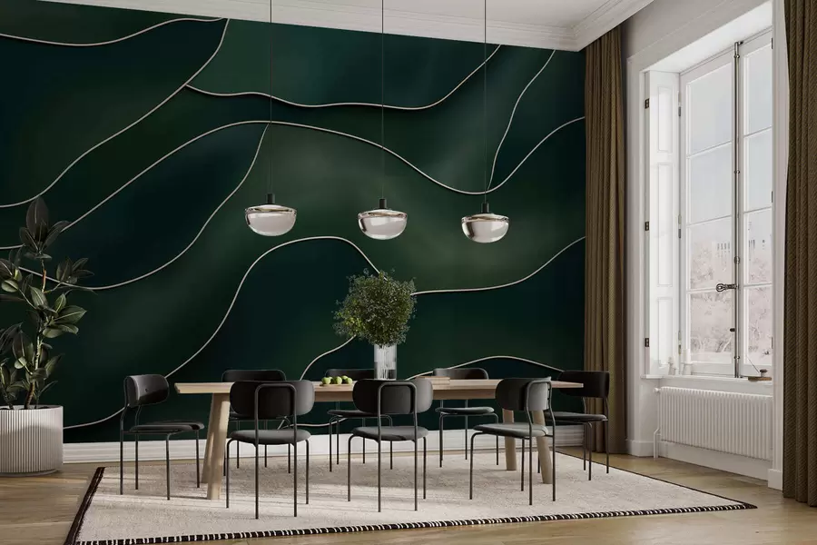 fototapet Linii abstracte w05218