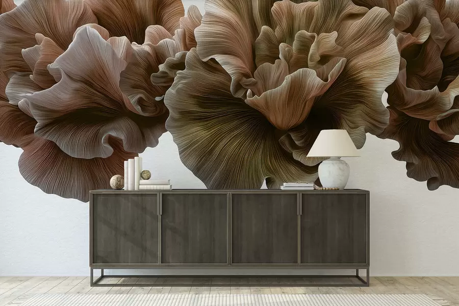 fototapet Curbe luxoase ale petalelor w05249v1