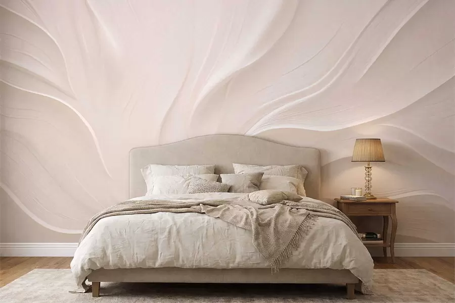 fototapet Frunze delicate și translucide pe o ramură w05267