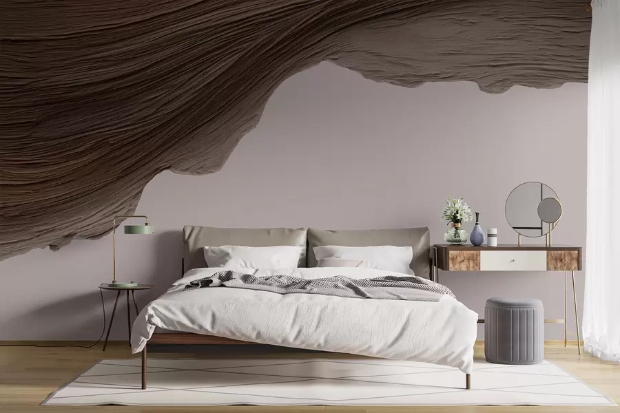 fototapet Relief din lemn w05273