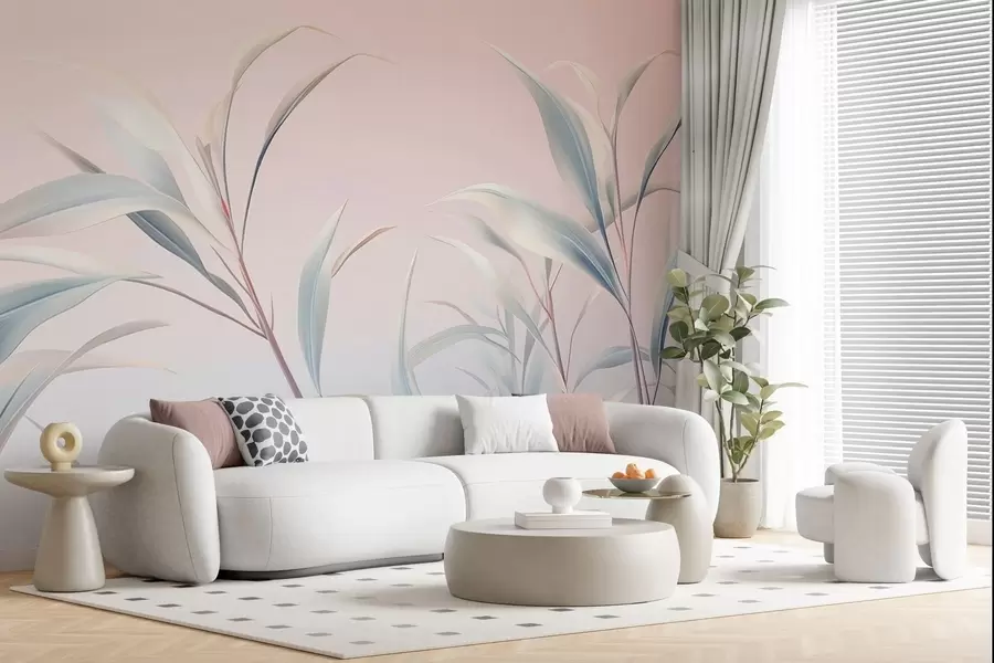 fototapet Eleganța regală a frunzelor w05361