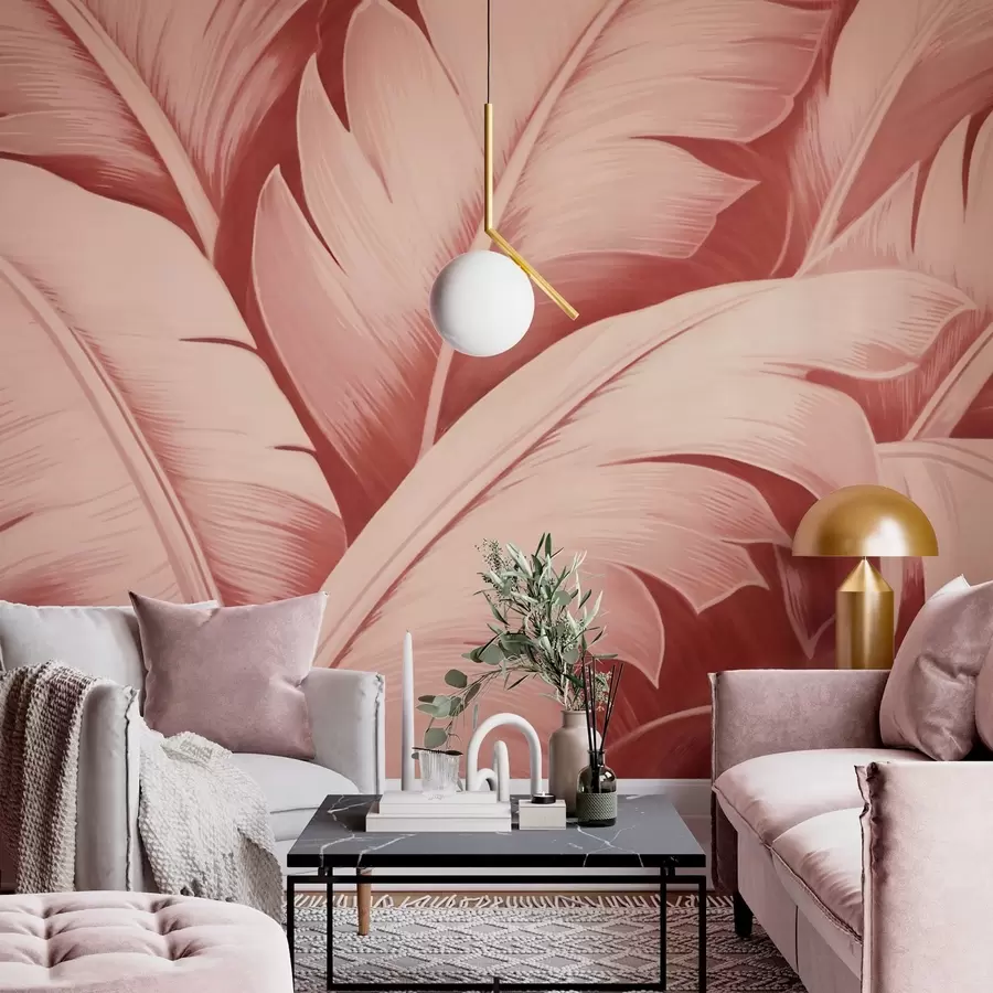 fototapet Frunze mari de bananier w04991v1