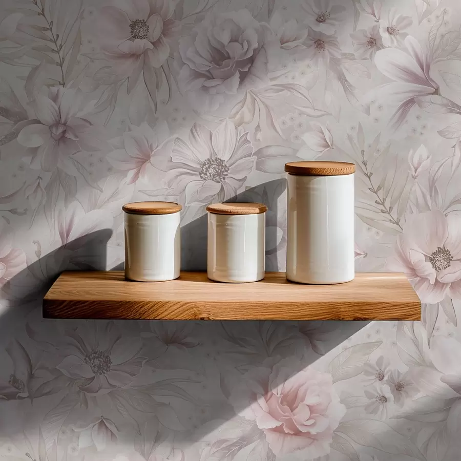 fototapet Model cu flori mari și delicate a01133