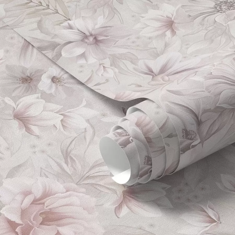 fototapet Model cu flori mari și delicate a01133