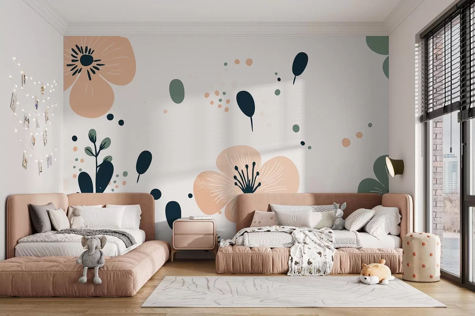 fototapet Flori scandinave w09783