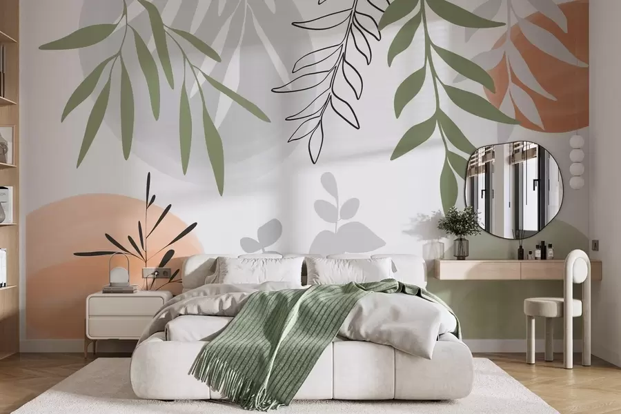 fototapet Vegetație abstractă w05506