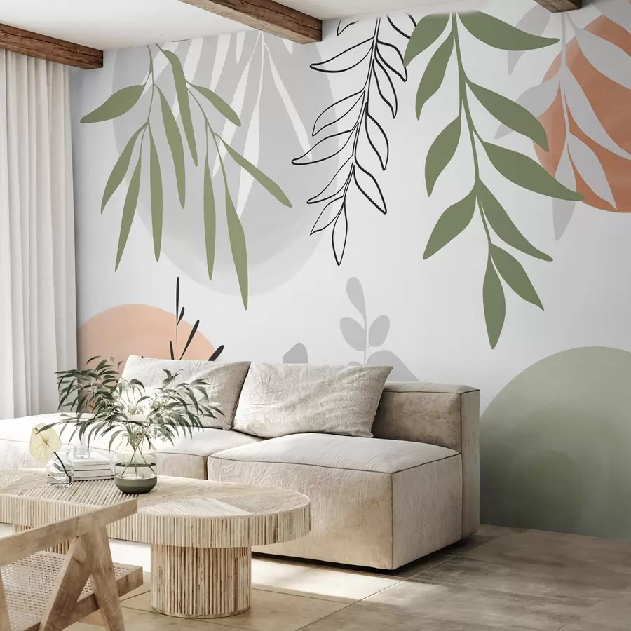 fototapet Vegetație abstractă w05506