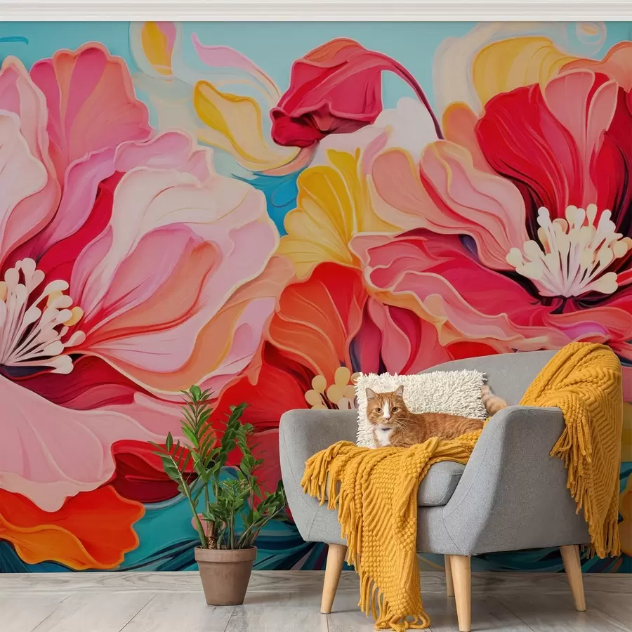 fototapet Flori fantastice w05574