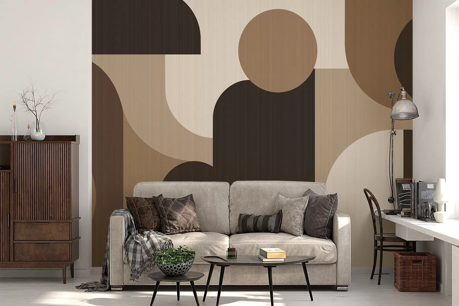 fototapet Arcuri geometrice w05653