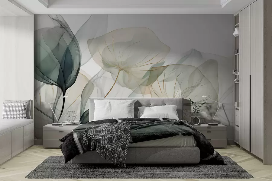 fototapet Vegetație abstractă w05708