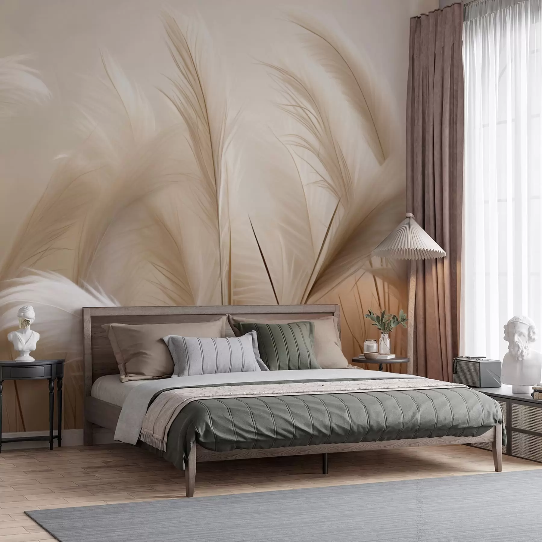 fototapet Iarbă de pampas w05716