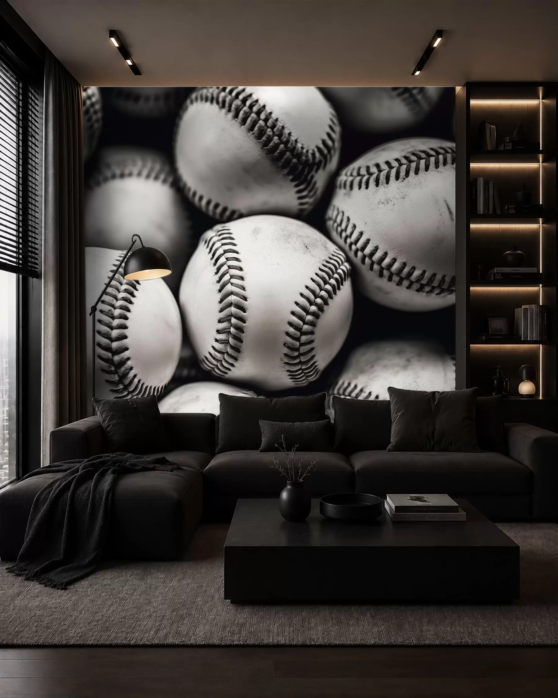 fototapet Mingi de baseball w09966