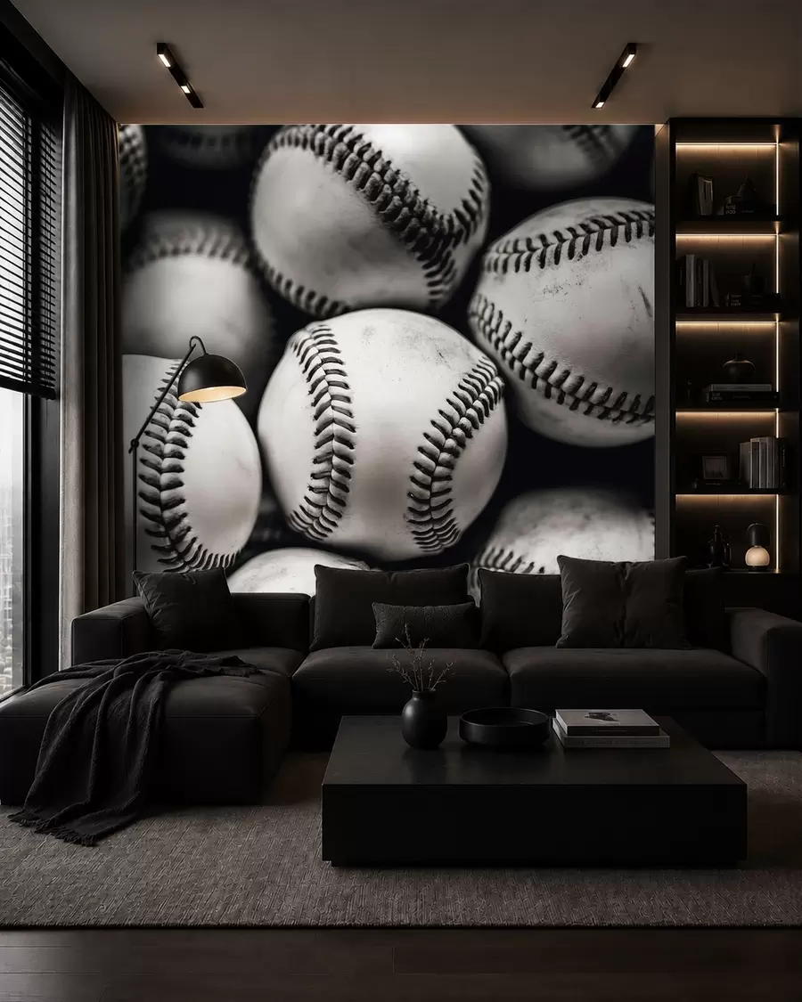 fototapet Mingi de baseball w09966