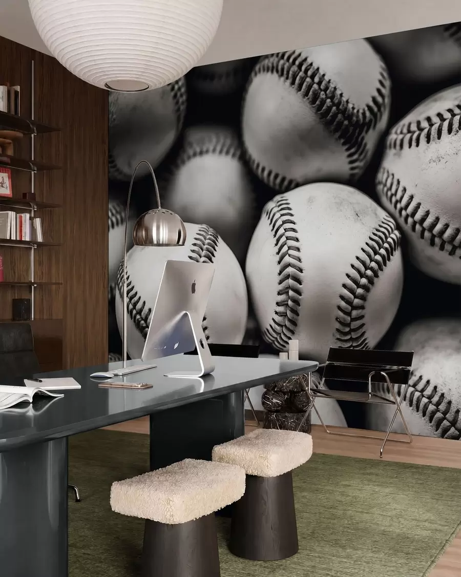 fototapet Mingi de baseball w09966