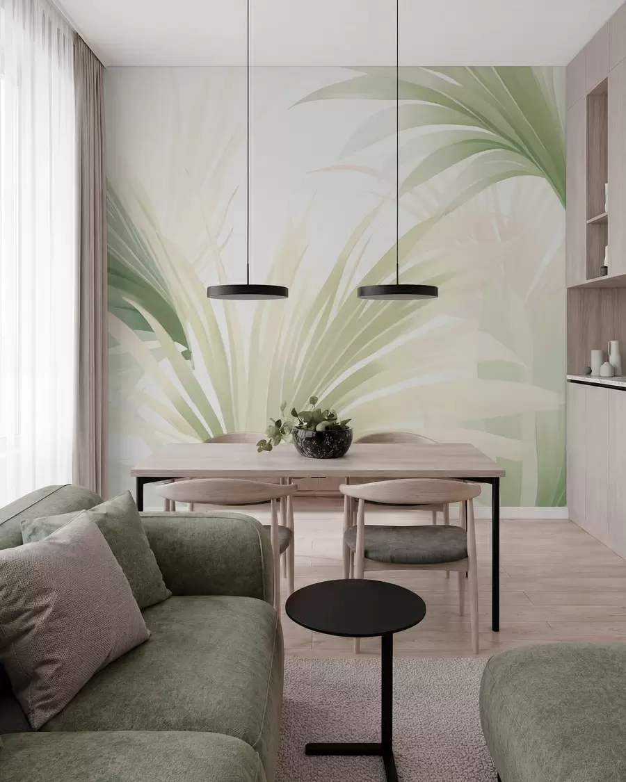 fototapet Frunze de palmier w05801