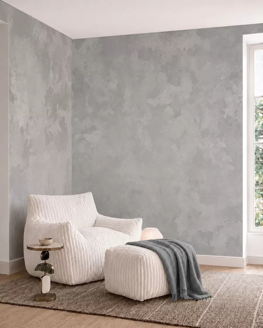 fototapet Textură de culoare gri perlat deschis, cu tranziții tonale delicate, de tip noros w05814v1