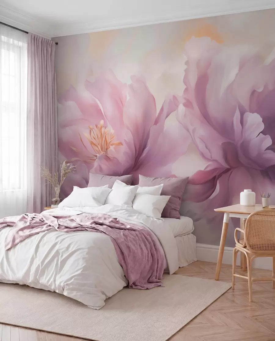 fototapet Flori mari de bujor w05797