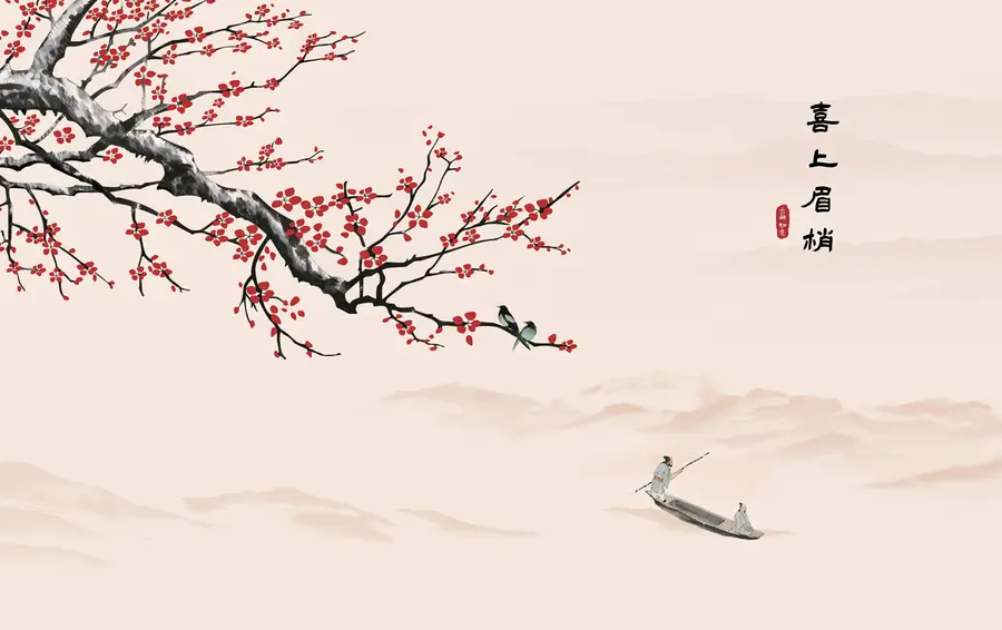 fototapet Vertebrate, cer și barcă u40186