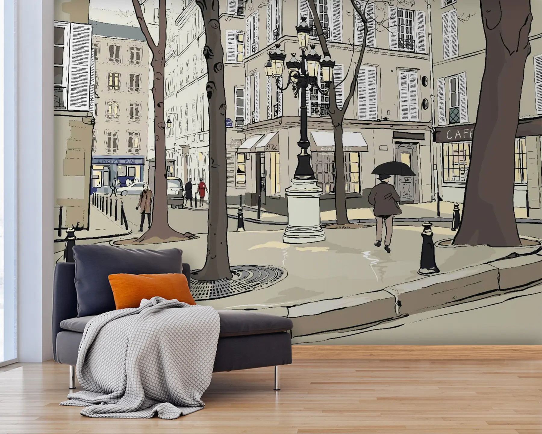 fototapet Clădire, fereastră și infrastructură u55549