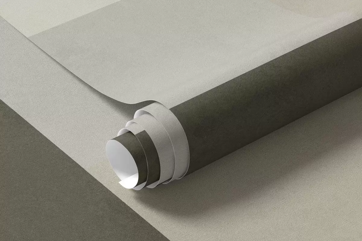 fototapet Compoziție geometrică cu blocuri de culoare măslinie, gri și bej w05890v3
