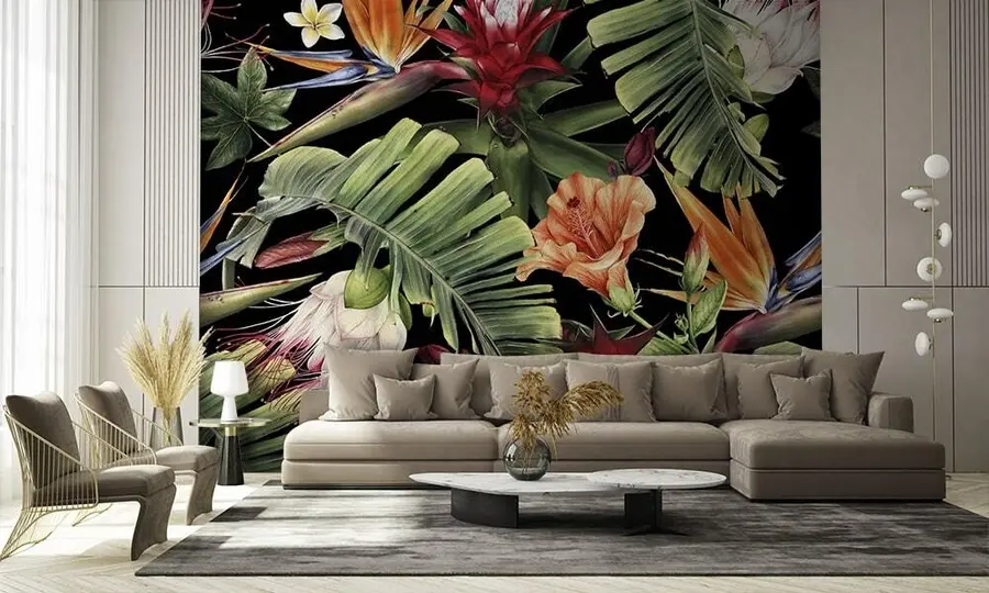 fototapet Model tropical u72341