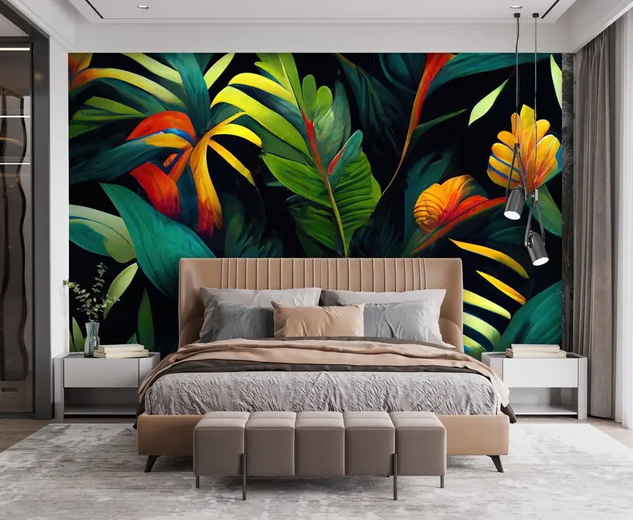 fototapet Jungla tropicală luminoasă u72390