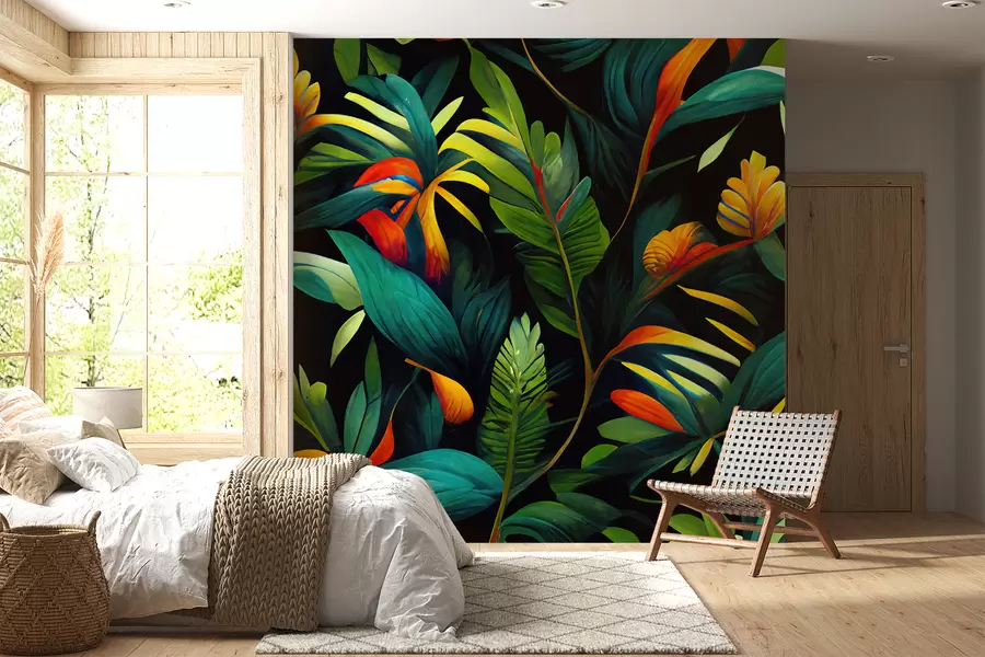 fototapet Jungla tropicală luminoasă u72390