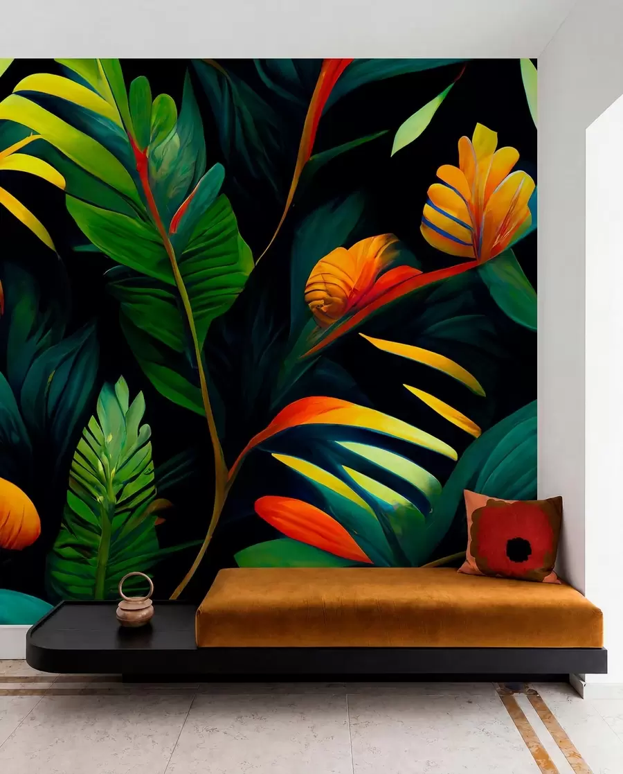 fototapet Jungla tropicală luminoasă u72390