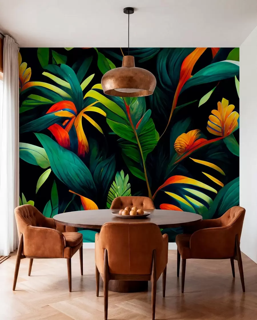 fototapet Jungla tropicală luminoasă u72390
