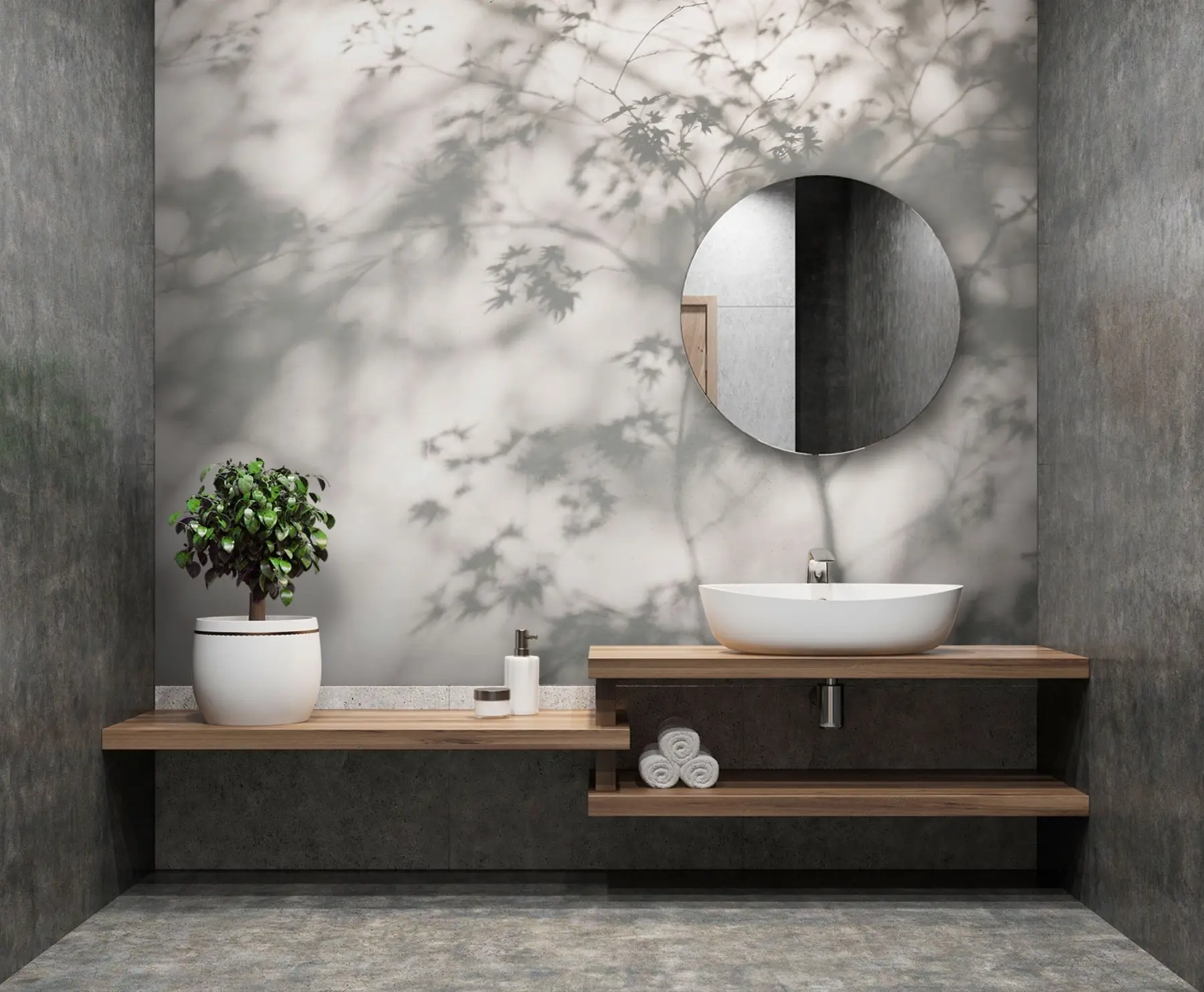 fototapet Umbra de pe perete u79829