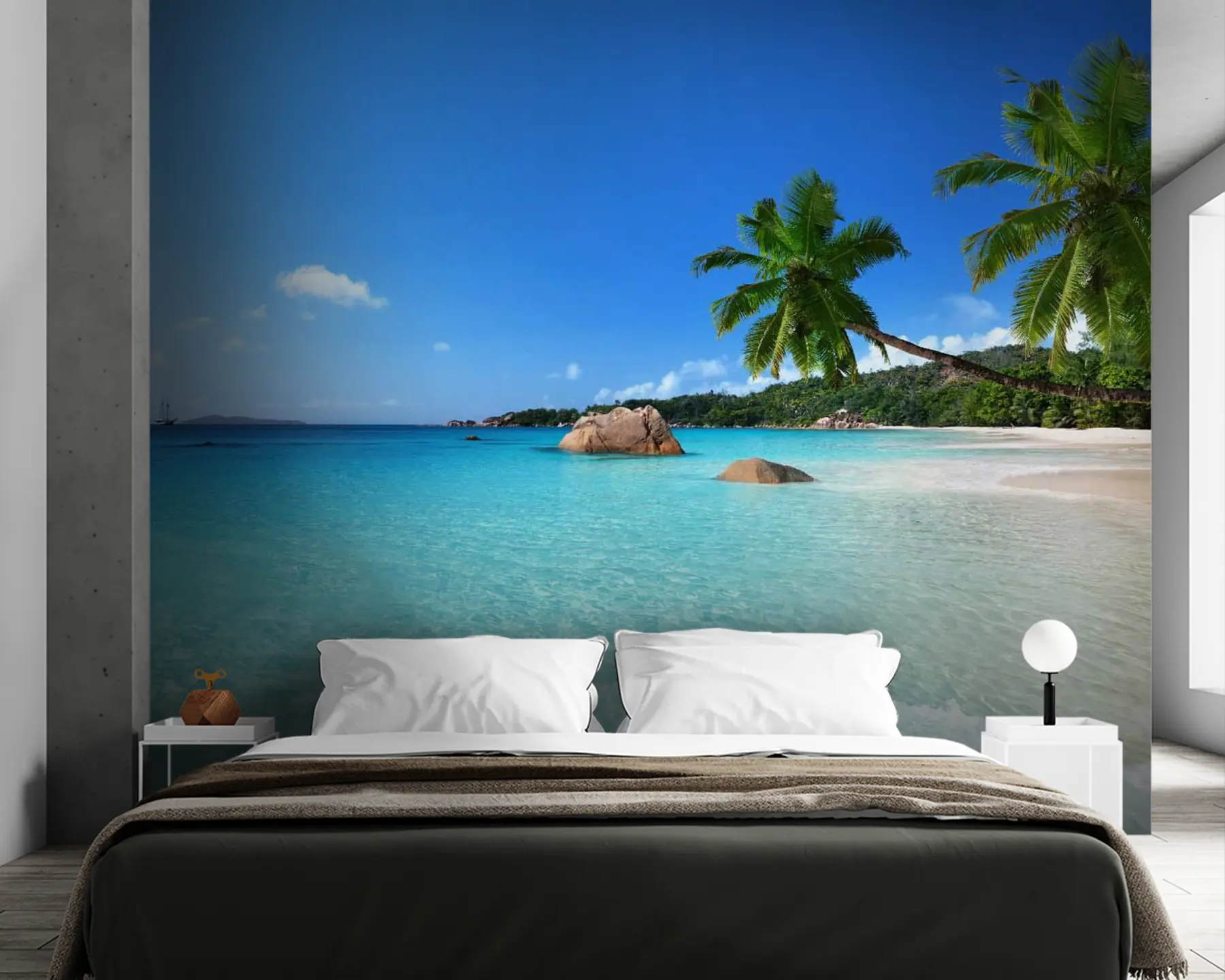 fototapet Apă, cer și nori u53754