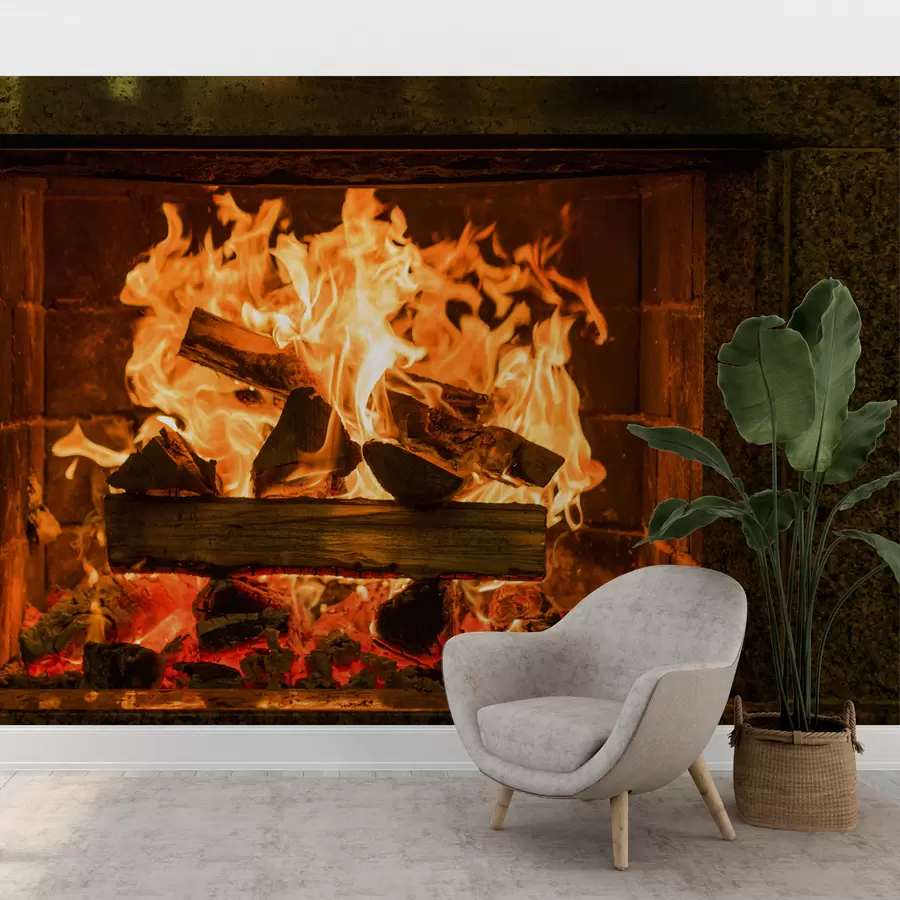 fototapet Granit șemineu u56175