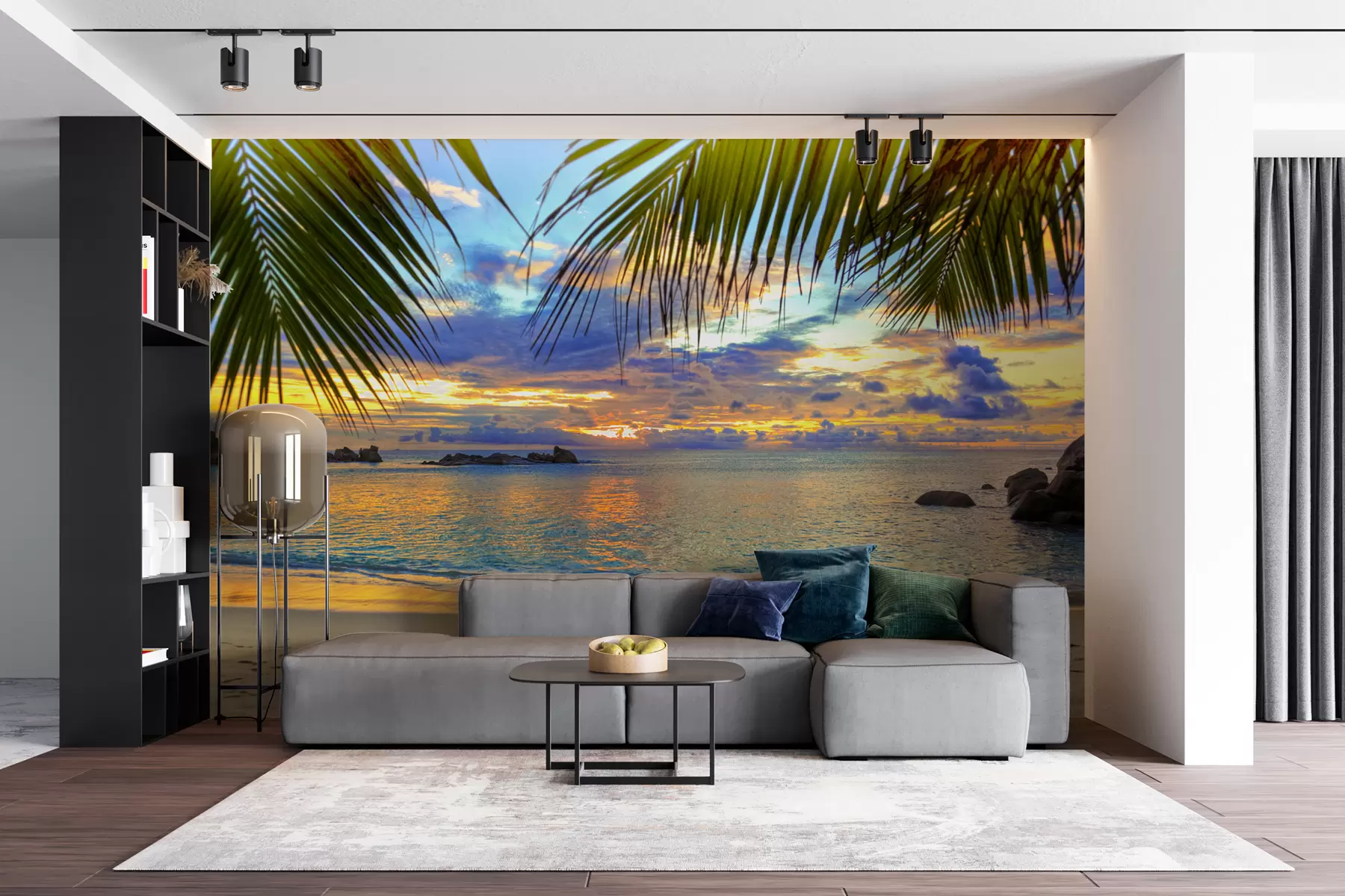 fototapet Apă, nori și cer u56299