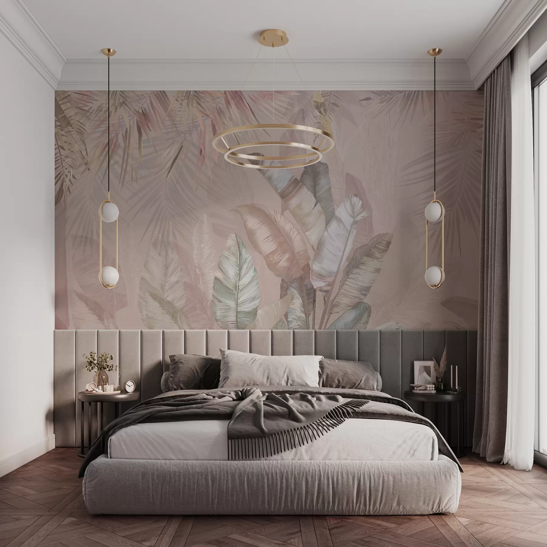 fototapet Frunză, ramură și rămurică u50468v4