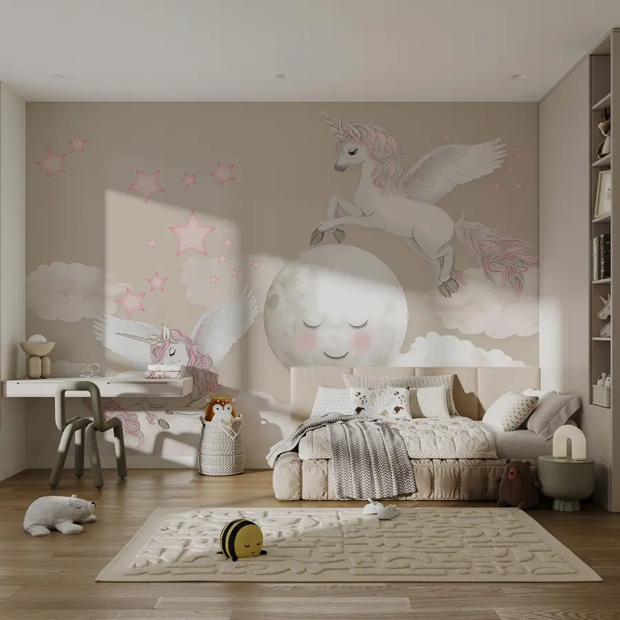 fototapet Unicorn de poveste u94136