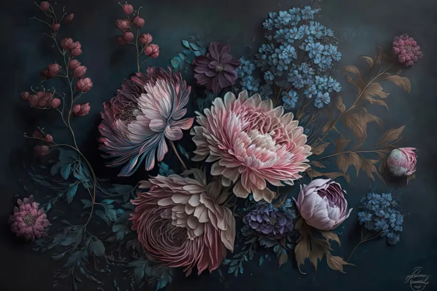 fototapet Asterii nocturni u75407