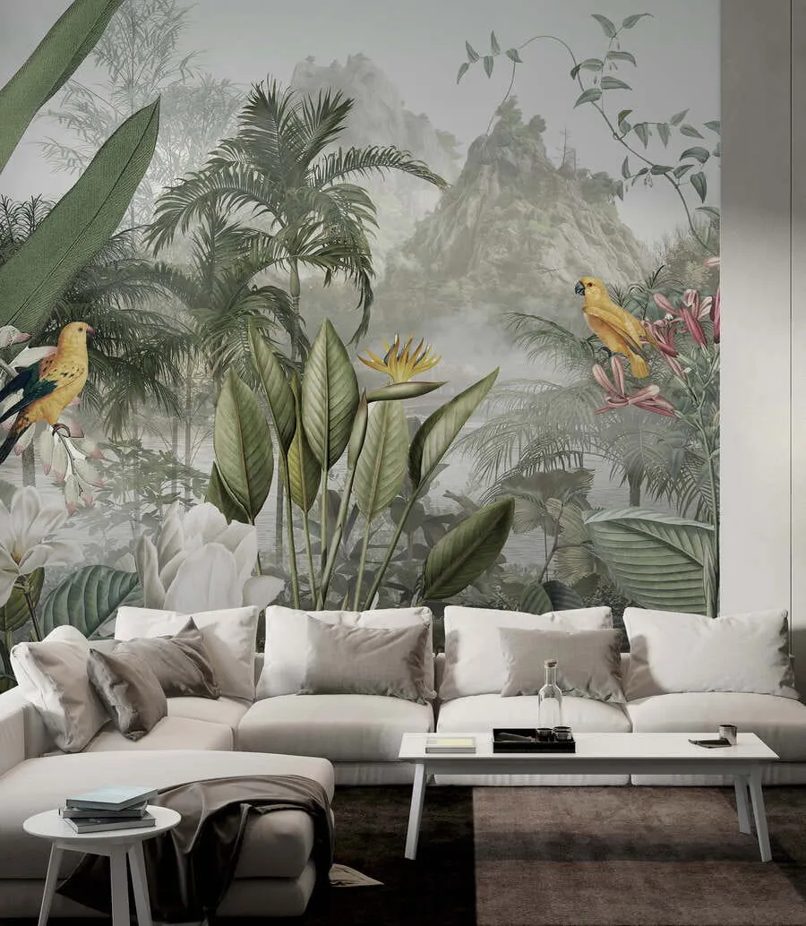 fototapet junglă tropicală u95396