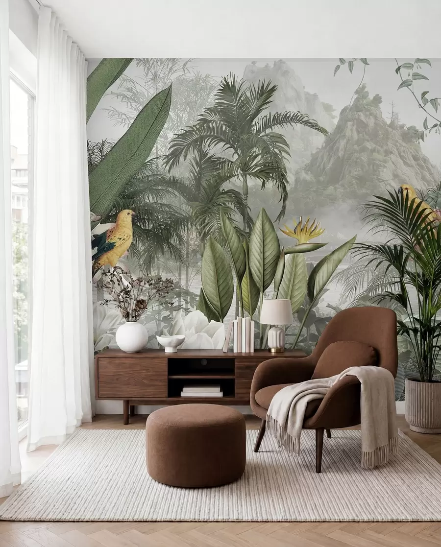fototapet junglă tropicală u95396