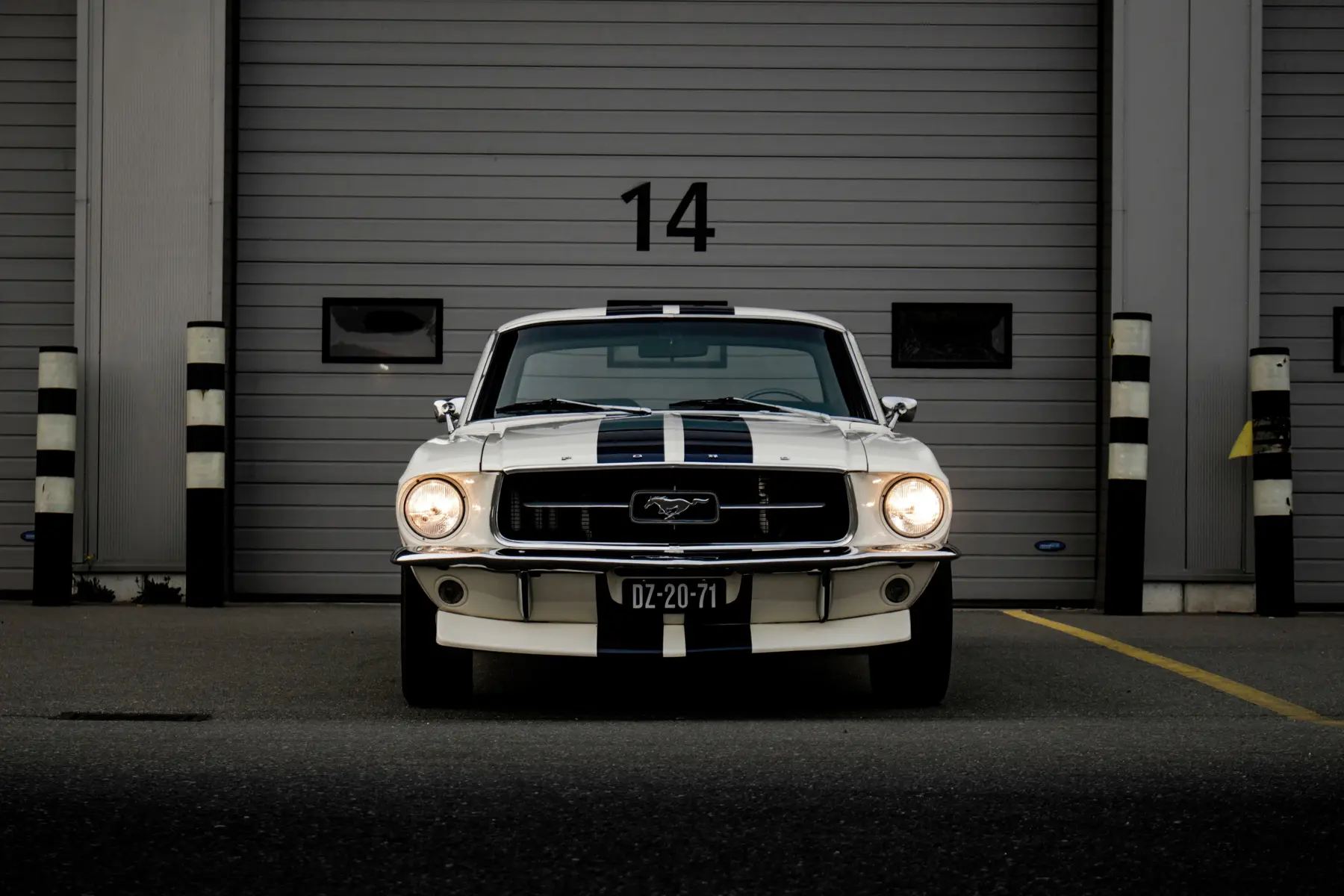 fototapet 1970 Ford Mustang u95536