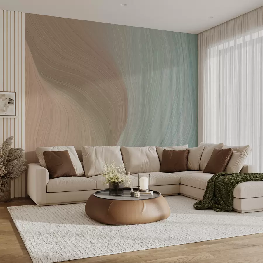 fototapet Valuri gri ardezie u96285