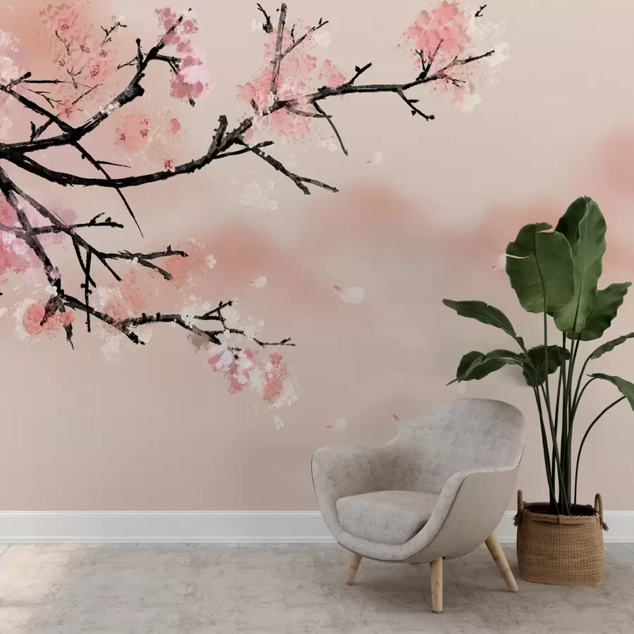 fototapet Flori dansând în briza blândă u15866