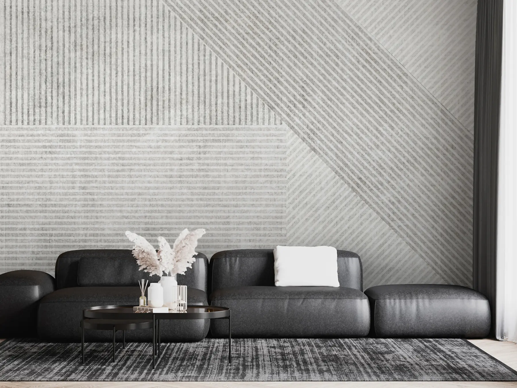 fototapet Linii geometrice de epocă u96331